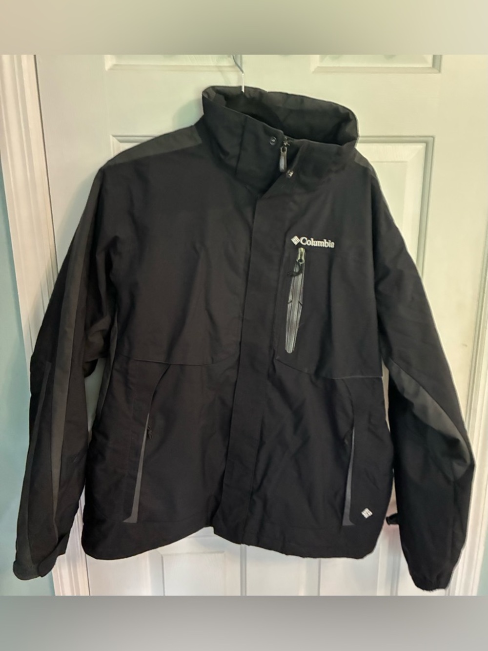 Columbia Men's Double Whammy 3-in-1 I Jacket Black Large - PERFECT Condition